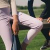 Miami Kids Girl Riding Leggings Knee Grip - Image 24