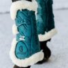 Vegan Sheepskin Tendon Boots Bamboo Elastic Velvet - Image 16