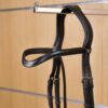 Flat Leather V-Shaped Browband - Image 1