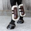 Vegan Sheepskin Tendon Boots Velcro - Image 8