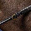 1/2" Howlett Rubber Reins With 7 Leather Loops - Image 1