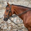 Full Leather Draw Reins 1/2" - Image 1