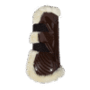 Vegan Sheepskin Tendon Boots Velcro - Image 2