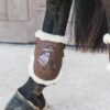 Vegan Sheepskin Fetlock Boots Elastic - Image 4