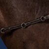 1/2'' Howlett Rubber Reins with 3 Dee and 7 leather loops - Image 1