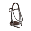 Matte Large Crank Noseband Bridle With Flash - Image 4