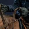 5/8" Web Reins With 9 Leather Loops - Image 1