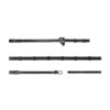 1/2" Howlett Rubber Reins With 7 Leather Loops - Image 2