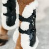 Vegan Sheepskin Tendon Boots Bamboo Elastic - Image 9