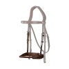 Leather Covered Rope Noseband - Image 1