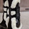 Vegan Sheepskin Tendon Boots Velcro - Image 14