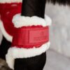 Vegan Sheepskin Young Horse Fetlock Boots Velvet - Image 4