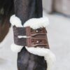 Vegan Sheepskin Fetlock Boots Elastic - Image 3