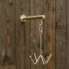 Bridle Hook 4 prong with wall attachment - Image 2