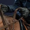 5/8" Web Reins With 9 Leather Loops (Without Stopper) - Image 3