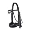 Matte Large Crank Noseband Double Bridle - Image 2