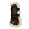 Vegan Sheepskin Tendon Boots Velcro - Image 3