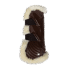 Vegan Sheepskin Tendon Boots Bamboo Elastic - Image 36