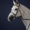 Leather Covered Rope Noseband Bridle - Image 1