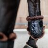 Vegan Sheepskin Young Horse Fetlock Boots - Image 14