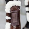 Vegan Sheepskin Tendon Boots Velcro - Image 7