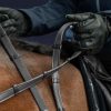 5/8" Hunter Reins With 7 Leather Loops - Image 3