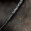 1/2 Soft Leather reins 8 Integrated Stoppers - Image 4