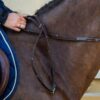 5/8" Web Reins With 9 Leather Loops - Image 3