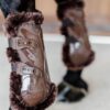 Vegan Sheepskin Tendon Boots Bamboo Elastic - Image 26